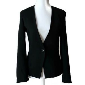 Amour Vert Classic Black Blazer Size Small